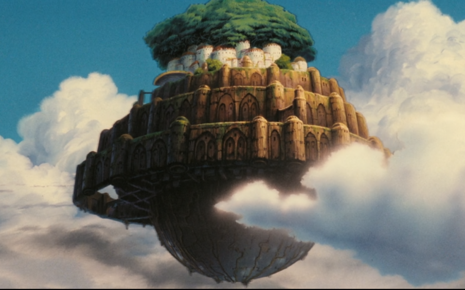 Кадр из фильма «Летающий замок Лапута»