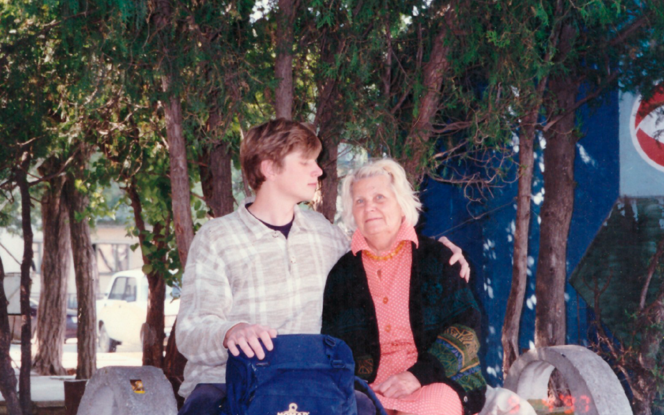 В Крыму с бабушкой, 1997
