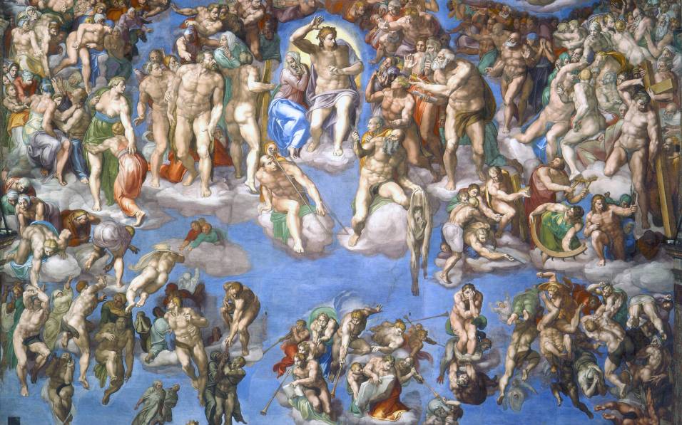 Микеланджело. Страшный суд (1537-1541). Ватикан