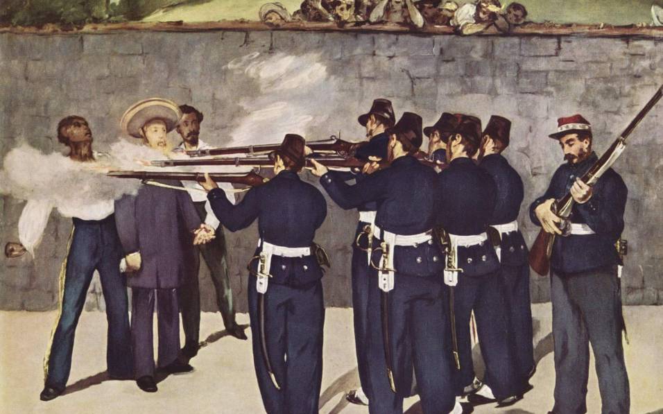 Эдуард Мане. Расстрел императора Максимилиана (1868). Кунстхалле, Мангейм