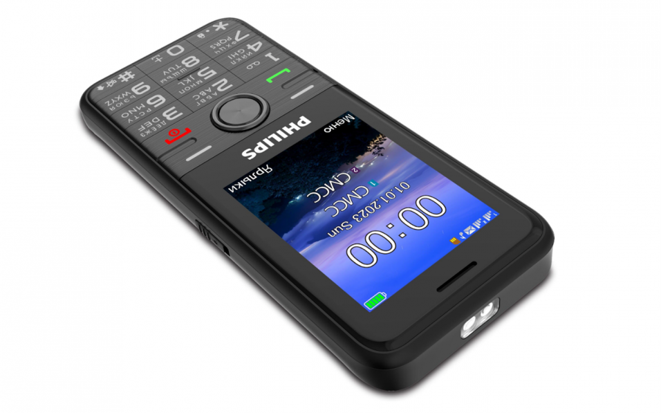 Кнопочный телефон Philips Xenium E6500